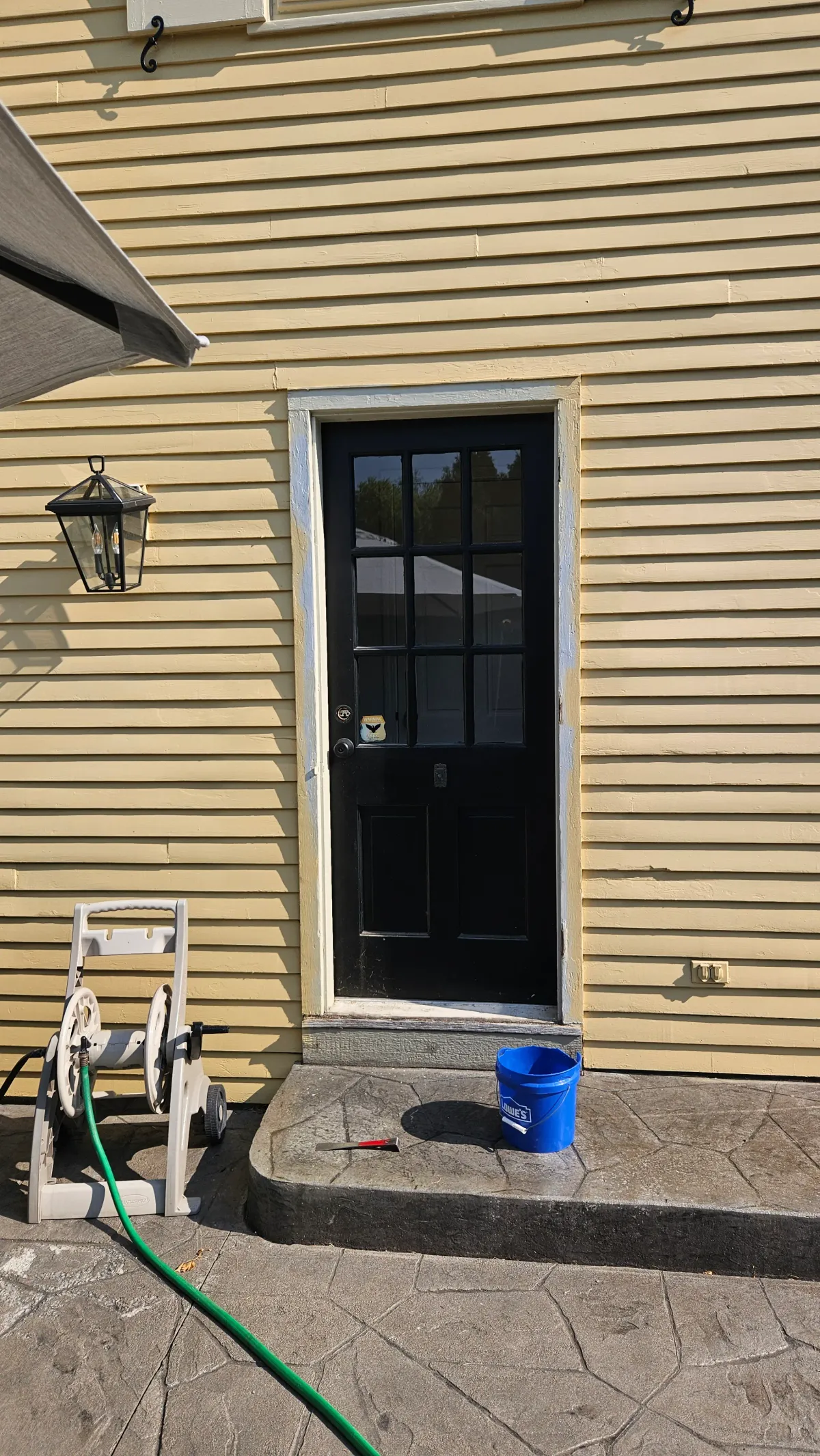 Before - Back door replacement in Rochester