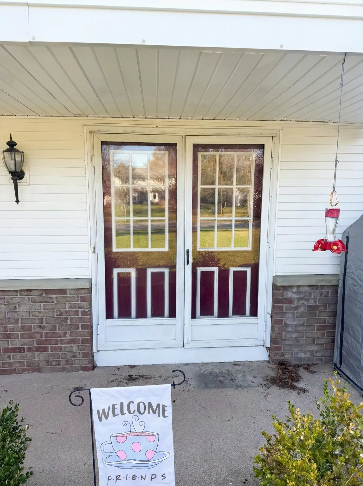 Before - Patio door installation in Rochester