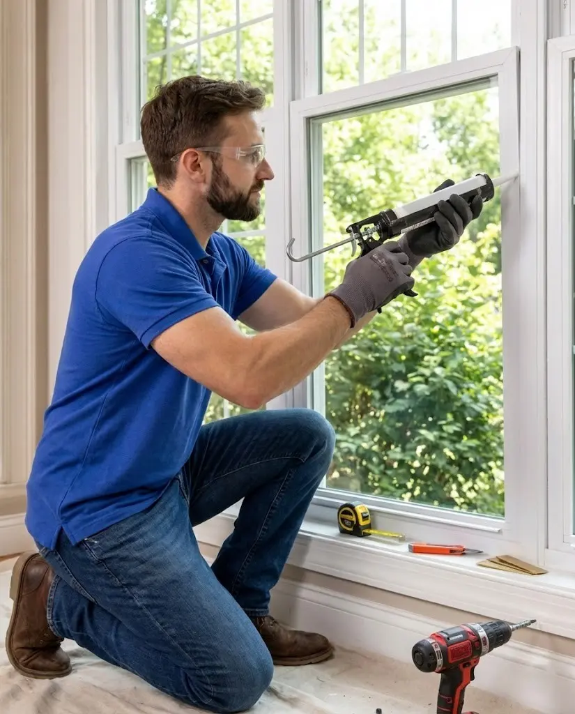 Professional window installation service